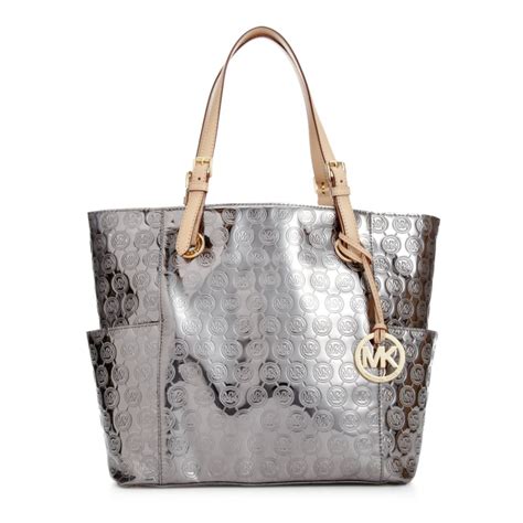 Michael Kors silver totes